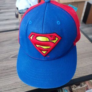 Superman snapback hat / cap embroidered logo